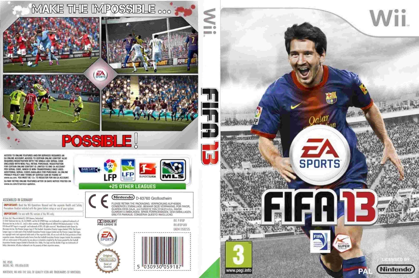 HARD GAMESS Electronic Arts vende Fifa 12 atualizado como Fifa 13 para Wii